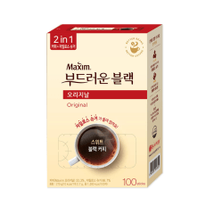 Café Pronto Solúvel Maxim Original Black Coffee Coreano - 100 Sachês