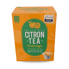 Chá Coreano de Cidra em Cápsula NOKCHAWON  CitronTea Portion Type - 450g (30x15g)