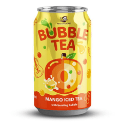 Chá Gelado Sabor Manga Bubble Tea - 320ml