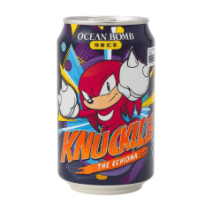 Cha Preto com Limão Sonic Knuckles Ocean Bomb - 330mL