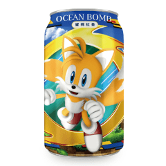 Cha Preto com Pêssego Sonic Tails Ocean Bomb - 315mL Cha Preto com Pêssego Sonic Tails Ocean Bomb - 315mL