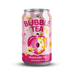 Chá Preto Sabor Pêssego com Bubble Tea - 320ml