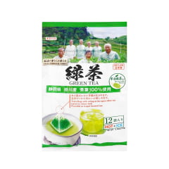 Chá Verde Japonês em Sachê Green Tea - 12 Sachês