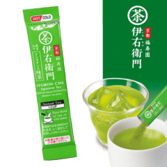 Chá Verde Japonês Iemon Matcha Blend 30 Sachês Original - 24 Gramas