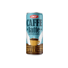Kit Café Coreano Ao Leite Lata Okf Coreano Gelado Quente - 4 Sabores