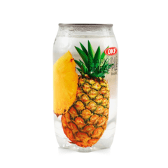 Kit de Refrigerante Coreano Sabor Abacaxi OKF 350mL - 6 Latas