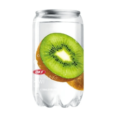 Kit de Refrigerante Coreano Sabor Kiwi Lite OKF 350mL - 6 Latas