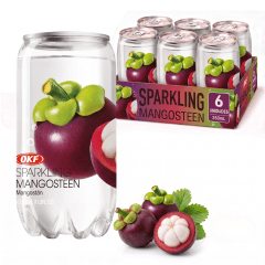 Kit de Refrigerante Coreano Sabor Mangostim OKF 350mL - 6 Latas Kit de Refrigerante Coreano Sabor Mangostim OKF 350mL - 6 Latas