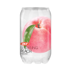 Kit de Refrigerante Coreano Sabor Pêssego OKF 350mL - 6Latas