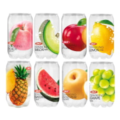 Kit de Refrigerantes Coreanos Sabor Frutas Variadas OKF - 8 Latas