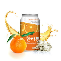 Kit Refrigerante Coreano Sabor Mexirica Pokan Sparkling & Sweet Ilhwa 350 mL - 6 Latas