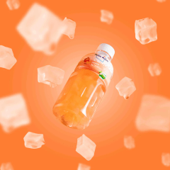 KIT Suco com pedaços de Nata de Coco Mogu Mogu 320 mL - 4 Sabores Frutas