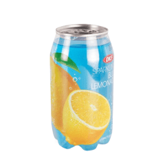 Refrigerante Coreano Sabor Blue Lemonade (Limão Azul) Siciliano OKF- 350mL