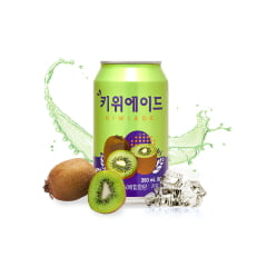 Refrigerante Coreano Sabor Kiwi Ilhwa - 350 mL