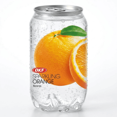 Refrigerante Coreano Sabor Laranja OKF- 350mL