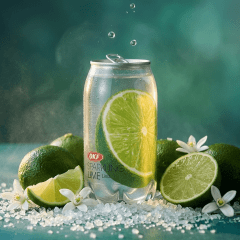 Refrigerante Coreano Sabor Limão OKF- 350mL