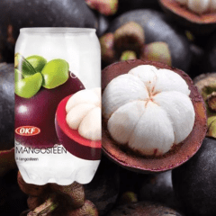 Refrigerante Coreano Sabor Mangostim OKF- 350mL