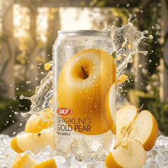 Refrigerante Coreano Sabor Pera OKF- 350mL