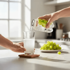 Refrigerante Coreano Sabor Uva OKF- 350mL