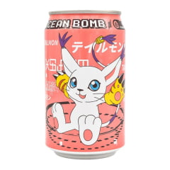 Refrigerante Digimon Sabor Romã Tailmon Ocean Bomb - 330mL