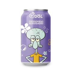 Refrigerante Gaseificado Bob Esponja Lula Molusco Sabor Uva - 330mL