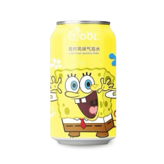 Refrigerante Gaseificado Bob Esponja Sabor Limão - 330mL
