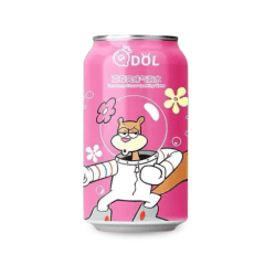 Refrigerante Gaseificado Bob Esponja Sandy Bochechas Sabor Morango - 330mL