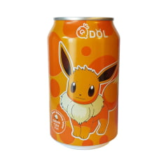 Refrigerante Gaseificado Pokemon Eevee Sabor Pêssego - 330mL