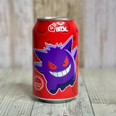 Refrigerante Gaseificado Pokemon Gengar Sabor Morango - 330mL