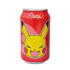 Refrigerante Gaseificado Pokemon Pikachu Sabor Morango - 330mL