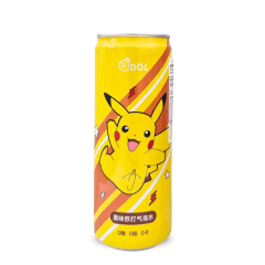 Refrigerante Gaseificado Pokemon Pikachu Sabor Soda Original - 330mL