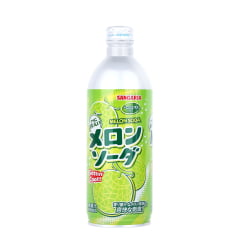 Refrigerante Japonês Ramune Sabor Melão Sangaria - 500mL