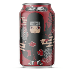 Refrigerante Naturo Sabor Cereja Itachi Ocean Bomb - 330mL