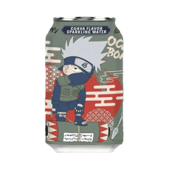 Refrigerante Naturo Sabor Goiaba Kakashi Hatake Ocean Bomb - 330mL