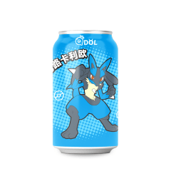 Refrigerante Pokemon Lucario Água Gaseificada Sabor Julep de Menta Ocean Bomb - 330mL Refrigerante Pokemon Lucario Água Gaseificada Sabor Julep de Menta Ocean Bomb - 330mL