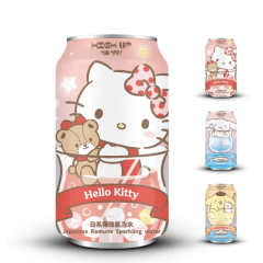 Refrigerante Ramune Hello Kitty Sabor Original - 330mL