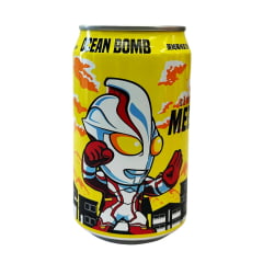 Refrigerante Ultraman Sabor Limão Mebius Ocean Bomb - 330mL