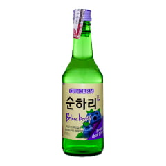 Soju Importado Chum-Churum Lotte Sabor Blueberry - 360mL