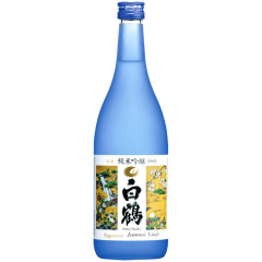 Saquê Junmai Japonês Especial Ginjo-Shu Hakutsuru - 720mL