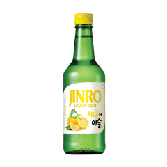 Soju Importado Aroma de Limão Jinro Lemon - 360mL