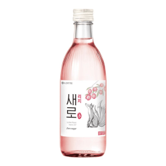 Soju Importado Chum Churum Korean Saero Sabor Lichia Zero Açúcar Lotte - 360 mL
