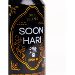 Soju Importado Soon Hari Lemon Jin Limão Siciliano e Laranja - 355ml