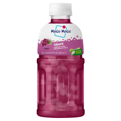 Suco de Uva com pedaços de Nata de Coco Mogu Mogu  – 320 mL