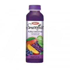 Bebida Coreana Smoothie Purple Mix de Frutas com Lactobacillus OKF - 350mL