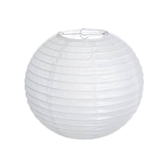 [ PEQUENOS DEFEITOS ] Luminária Oriental Branca Lisa - 30 cm