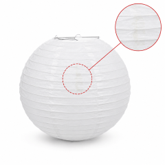 [PEQUENOS DEFEITOS] Luminária Oriental Branca Lisa - 50 cm