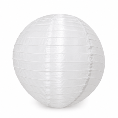 [ PEQUENOS DEFEITOS ] Luminária Oriental Branca Nylon - 40 cm
