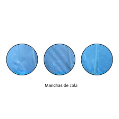 [ PEQUENOS DEFEITOS ] Sombrinha Oriental Azul - 83 cm x 54 cm