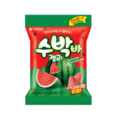 Bala de Gelatina Gummy Sabor Melância Lotte - 50 gramas