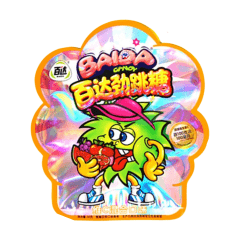 Bala Explosiva Sabor Frutas Mistas Baida Candy - 30 gramas